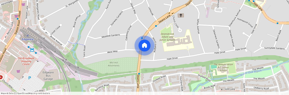 Deans Lane, Edgware, HA8