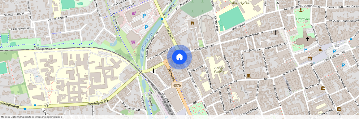 Maloulaan 45 -/- 3 a - 8900 Ieper