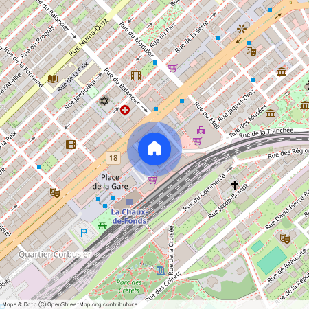 2300, La Chaux-de-Fonds, Rue Daniel-Jeanrichard, 43