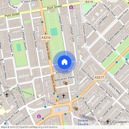 Cadogan Place, Knightsbridge, London