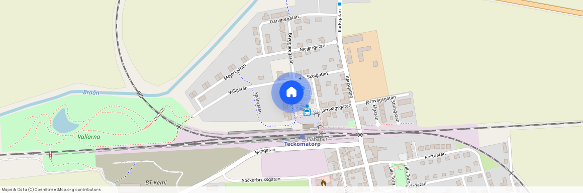 Västra Torggatan, Teckomatorp