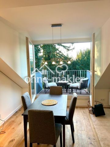 Wohnen auf Zeit: Neubau-Dachgeschosswohnung in charmantem Bestandshaus - Photo 2