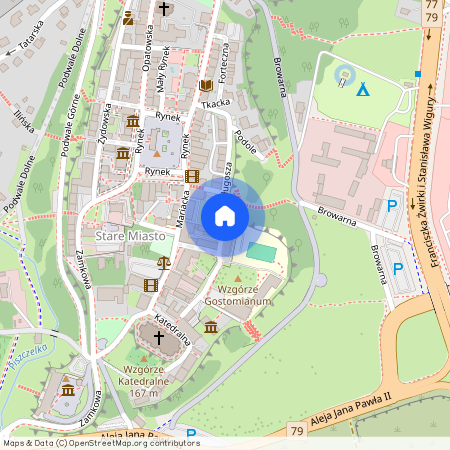 ul. Jana Długosza, Sandomierz, sandomierski, świętokrzyskie