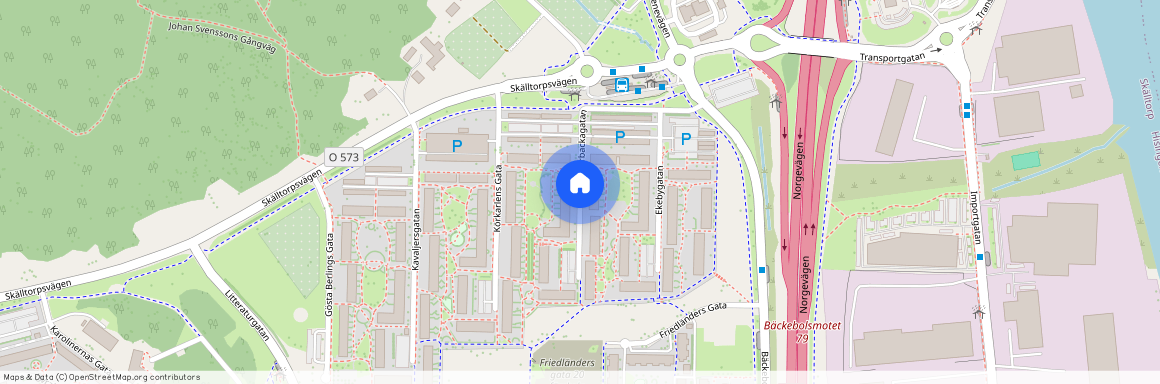 Mårbackagatan, Hisings Backa