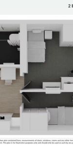 2 Bedroom Apartment - Accessible Bedroom - Photo 4