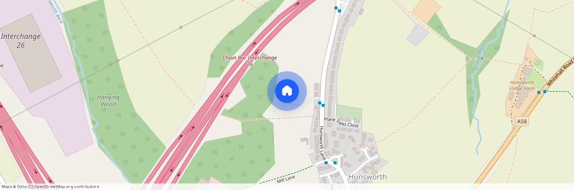 Hunsworth Lane, Hunsworth, Cleckheaton, BD19