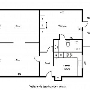 Midtby-lejlighed med vestvendt altan - Photo 2