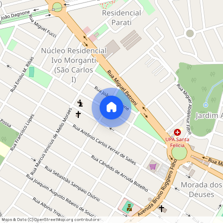 Loteamento Habitacional São Carlos 1, São Carlos, SP, 13563002