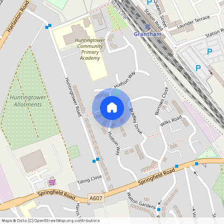 Grantham, Hudson Way