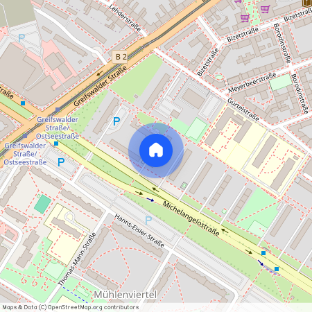 Michelangelostr. 13, 10409 Pankow - Prenzlauer Berg