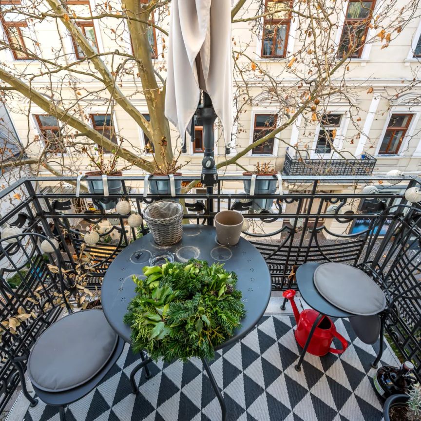 ab 1.7.: traumhafte 3-Zimmer-Altbauwohnung mit Balkon in der Brühler Straße - Foto 1