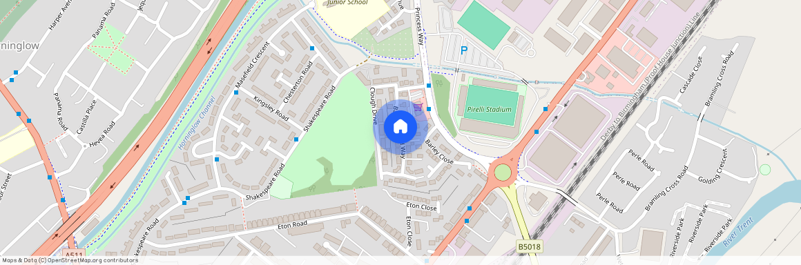 Barker Round Way, Burton-On-Trent, Staffordshire, DE14 2DN