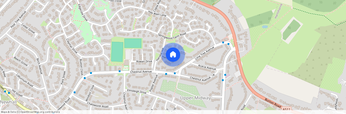 Harrow Road, Midway, Swadlincote, DE11