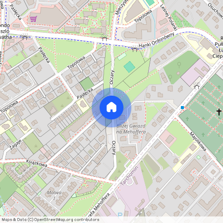 ul.Oczary 9/67, Nowodwory, Białołęka, Warszawa, mazowieckie