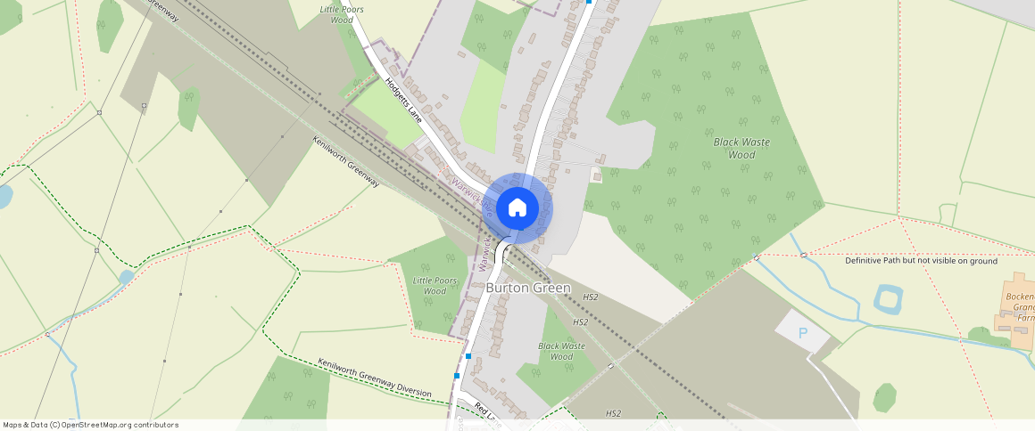 Swinnerton Road, Burton Green, Kenilworth