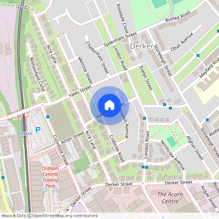 Harcourt Street, Oldham, OL1