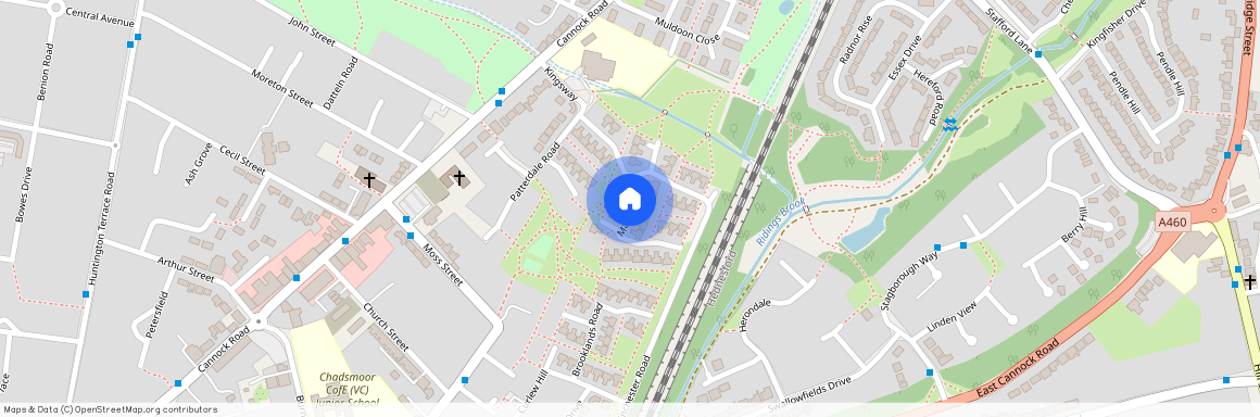 Matlock Drive, Cannock, WS11