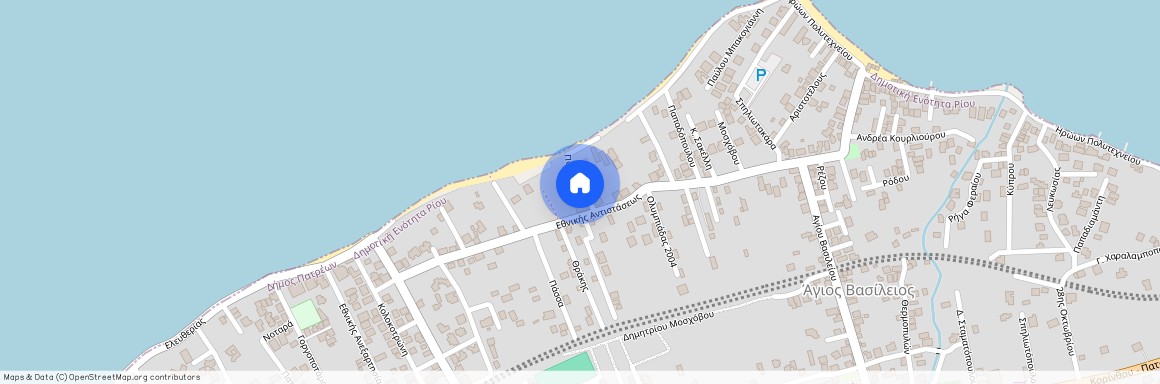 Ποσειδώνος 1-7, 265 00, Ρίο (265 04), Άγιος Βασίλειος (Ρίο)