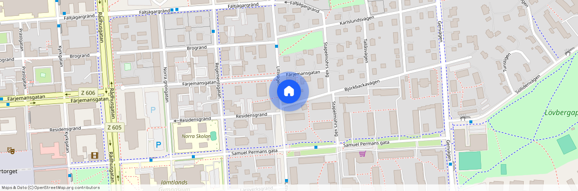 Östersund, Litsvägen, 25, 83142