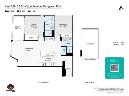 2 Bedrooms - Unfurnished - Photo 4