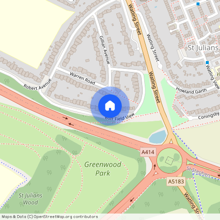 Butt Field View, St. Albans, AL1