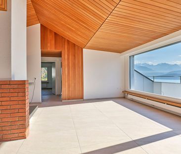 3½-Zi.-Dachwohnung: Wohnen mit 60er-Jahre-Flair und Blick auf das S... - Photo 2