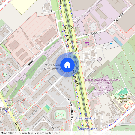 ul. Młynarska, Różanka, Psie Pole, Wrocław, dolnośląskie