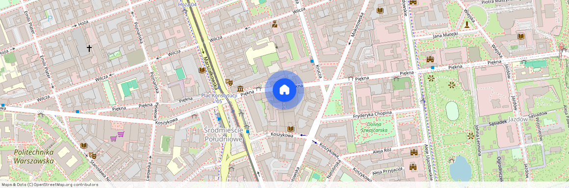 Warszawa, Śródmieście, Piękna