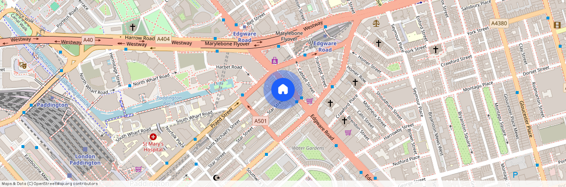 Garrett Mansions, Edgware Road, London W2