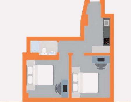 2 Bed Apartment - Photo 3