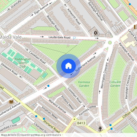 Sutherland Avenue, W9, London