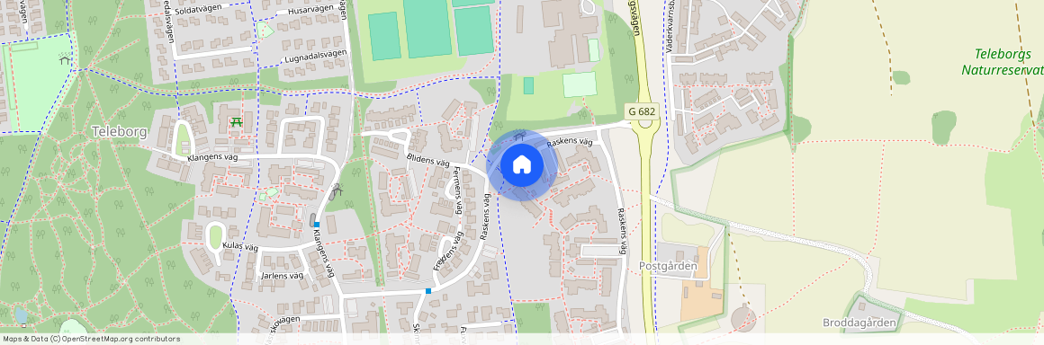 Teleborg, Växjö, Kronoberg, Raskens väg 57