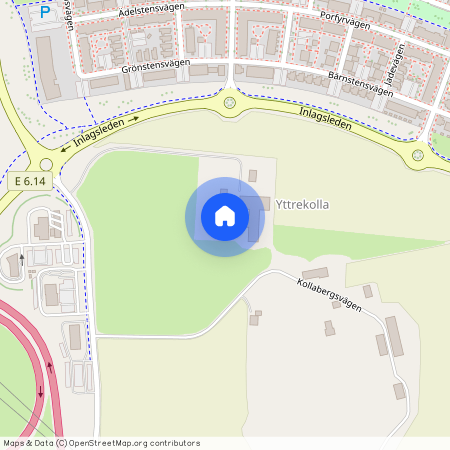 Kollavarvsvägen, Kungsbacka