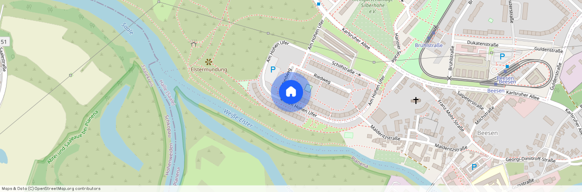 Am Hohen Ufer 3, Halle