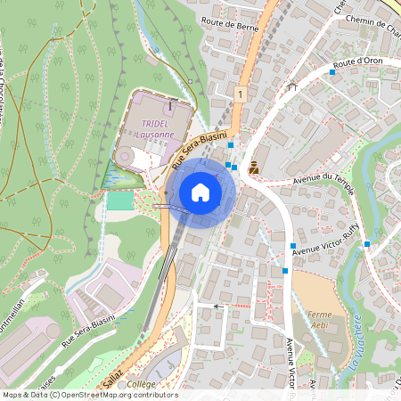 1010, Lausanne, Place de la Sallaz