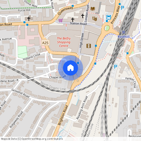 Flat 63, Queensgate, Cromwell Road, Surrey, RH1 1RT, Redhill