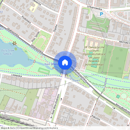 ul. Nad Wierzbakiem, Sołacz, Jeżyce, Poznań, wielkopolskie