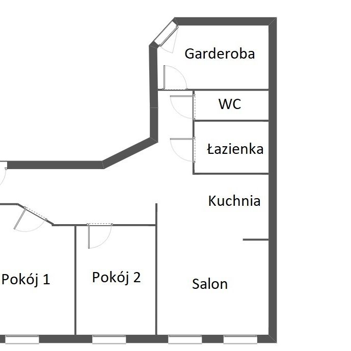 (Symbol 427446) MIESZKANIE na WYNAJEMSzczecin, Śródmieście Centrum Szczecina - duże 3/4 pokoje z potencjałem - Photo 1