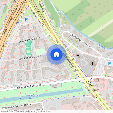 Warszawa, Mokotów, Mokotów, Sadyba, Ludwika, Idzikowskiego