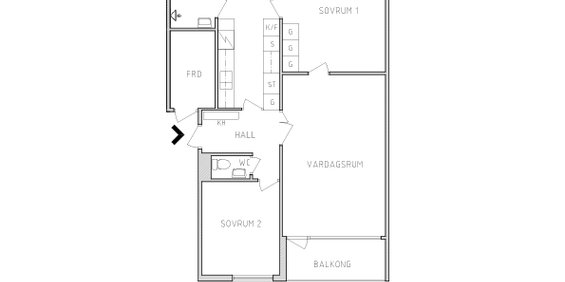 Skolvägen 13 B, våning 1 - Foto 3