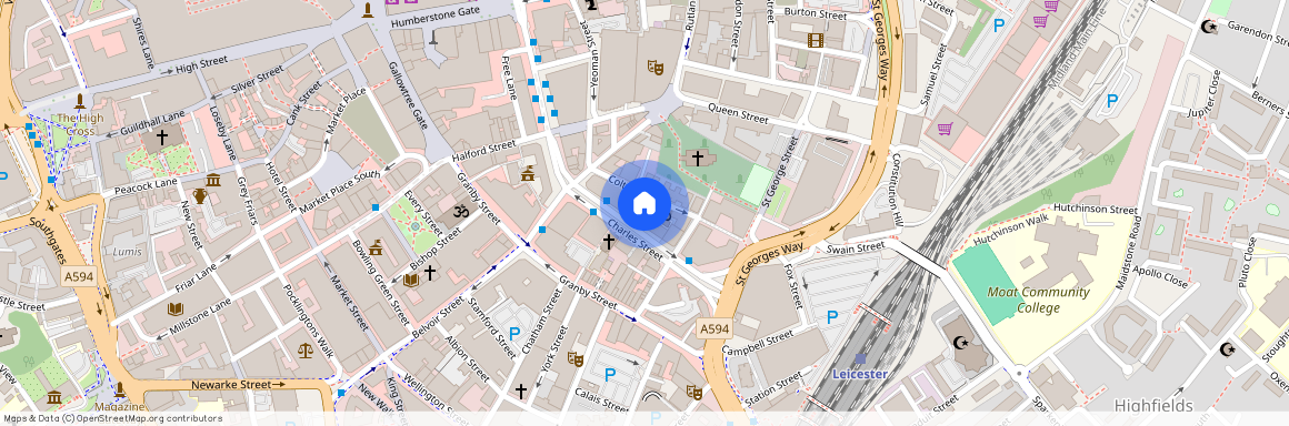 Agin Court, Charles Street, Leicester