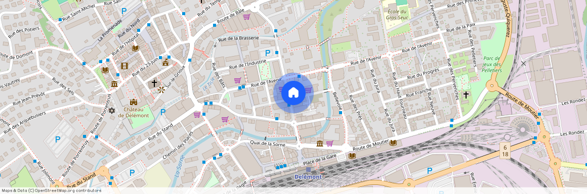 Rue pré-Guillaume, 2800 Delémont