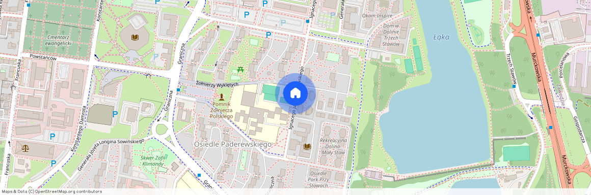 ul. Ignacego Paderewskiego, Osiedle Paderewskiego-Muchowiec, Katowice, śląskie