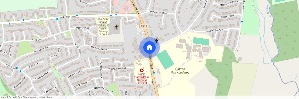 Aspen Rise, Clayton, Newcastle Under Lyme, Staffordshire, ST5