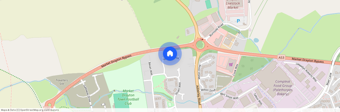 Vernon Drive, Market Drayton, Shropshire, TF9