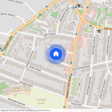 North Crescent, London