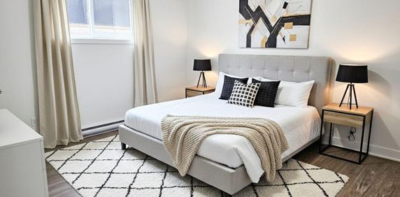 À l’état neuf, magnifique et lumineux condo 4 1/2 Rive-Nord train REM - Photo 2