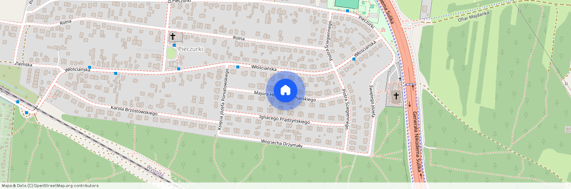 ul. mjr. Henryka Sucharskiego, Wygoda, Białystok, podlaskie