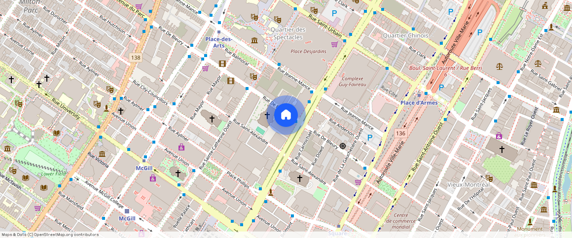 1180 Rue de Bleury, Ville-Marie, Ville-Marie, Ile de Montréal, H3B 0H2