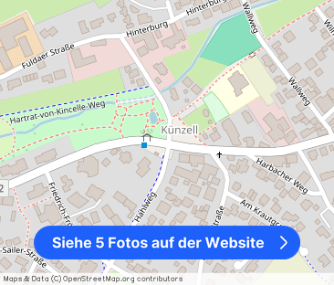 Zentral in Künzell: Praktische 3-Zimmer-Wohnung mit großer Dachterr... - Foto 1
